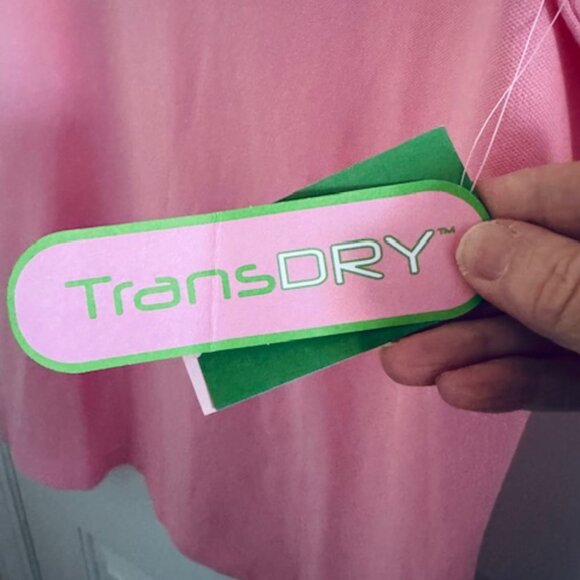 Lilly Pulitzer Island Polo Pink Size M NWT Classic Preppy Golf Top - Picture 6 of 9